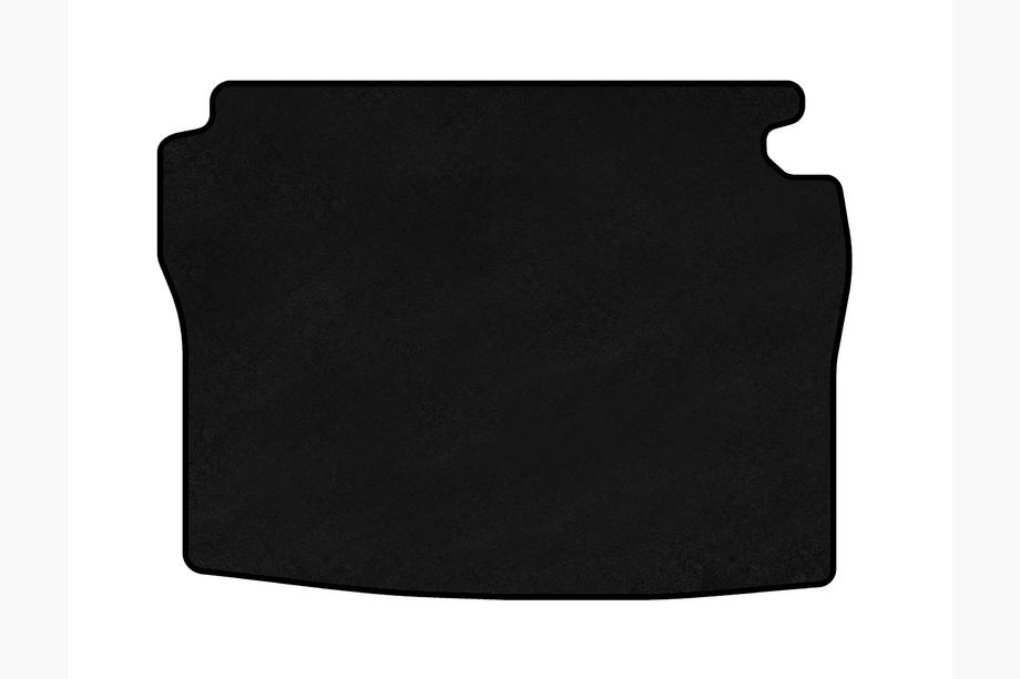 Mercedes S-klasse W126 1979–1991 Premium textiele kofferbakmat (SD, Korte wielbasis, Zwart) Image