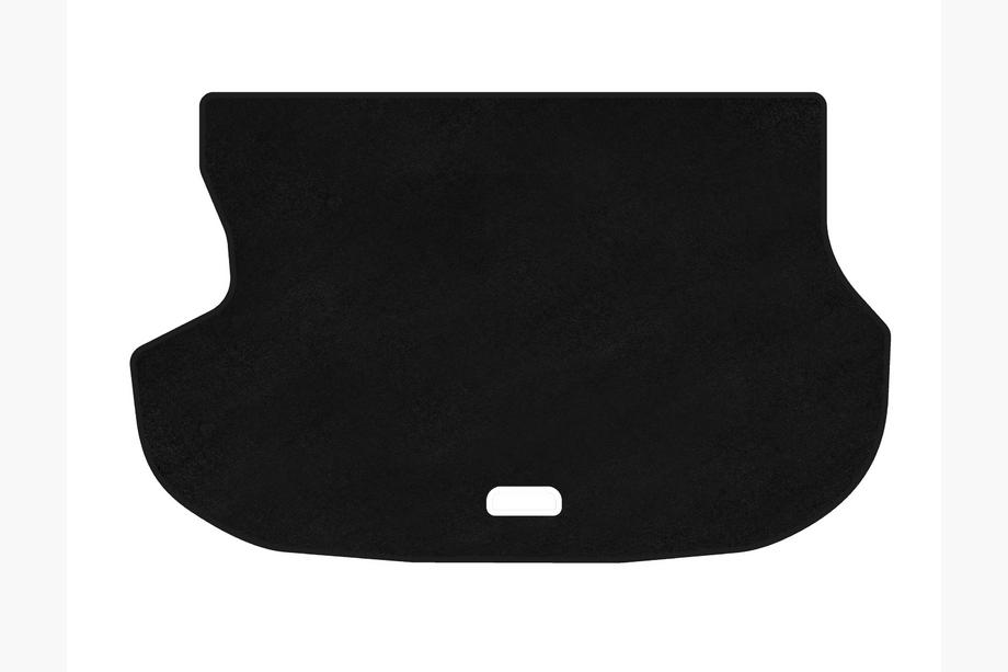Mitsubishi Outlander 2001–2006 Premium textiele kofferbakmat (Zwart) Image