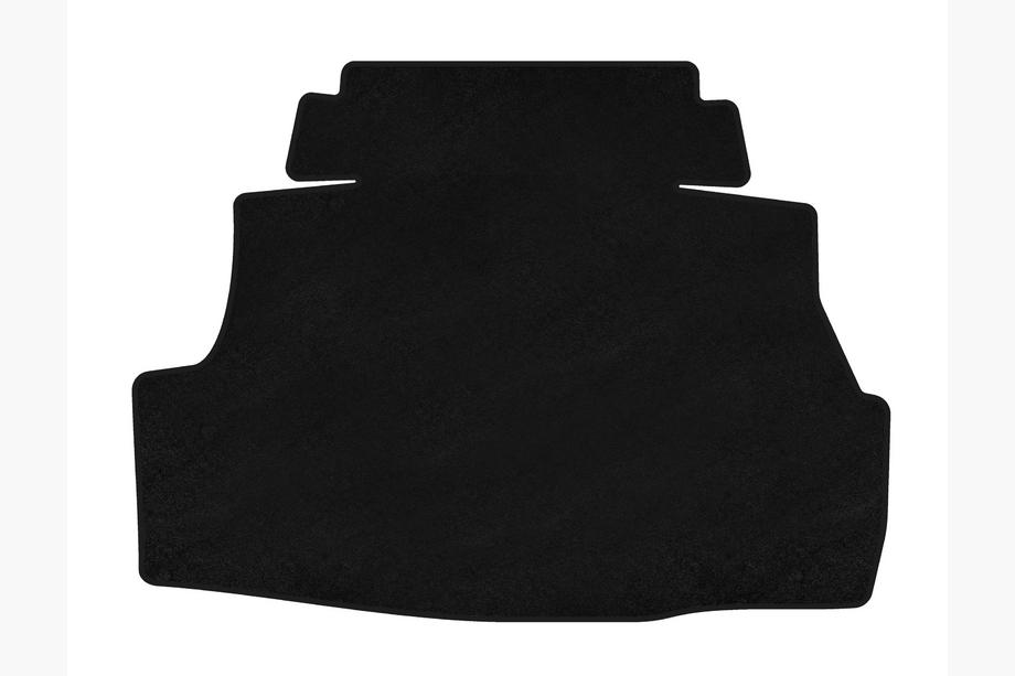 Nissan Almera N16 2000–2006 Premium stoffen kofferbakmat (SD, Zwart) Image
