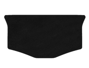 Opel Agila 2007–2015 Premium textiele kofferbakmat (HB, zwart) foto 1