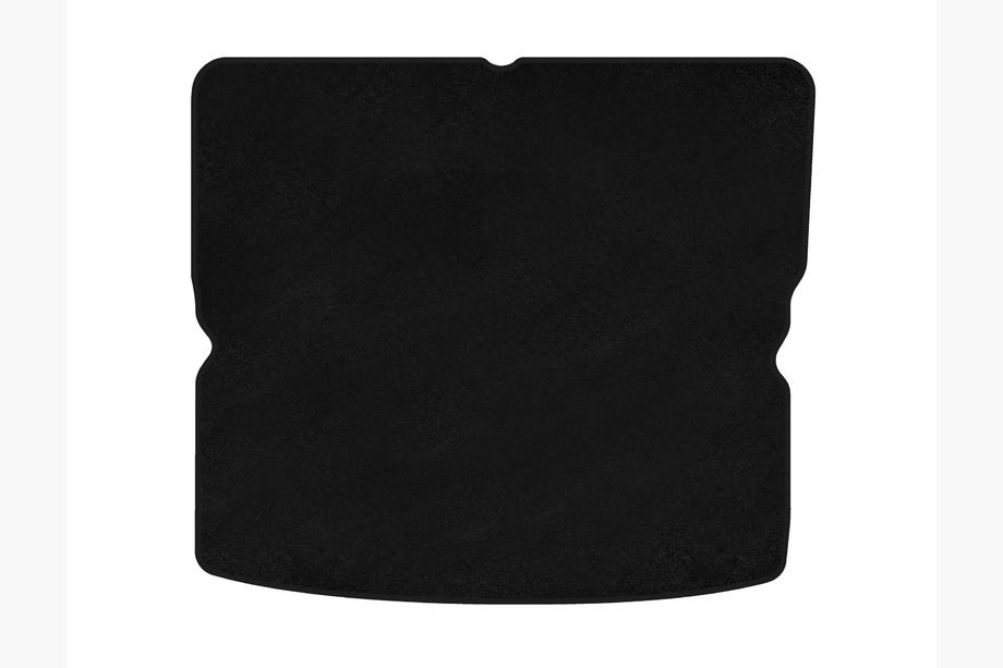 Opel Zafira B 2005–2011 Premium textiele kofferbakmat (met doorloop naar 3e zitrij, zwart) Image