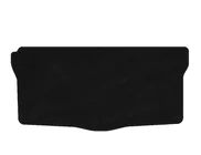 Peugeot 107 2005–2014 Premium textiele kofferbakmat (HB, zwart) foto 1