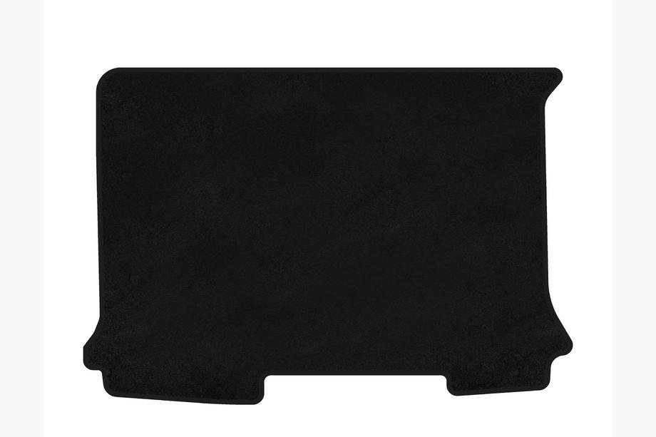Peugeot Partner 1996–2008 Premium textiele kofferbakmat (Zwart) Foto 1