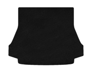 Renault Laguna 2001–2007 Premium textiele kofferbakmat (SW, zwart) foto 1