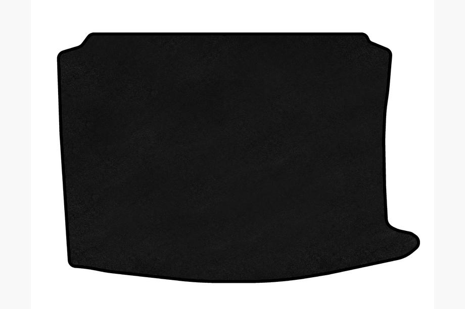 Seat Leon 1999–2005 Textiele kofferbakmat Premium (HB, 5-deurs, zwart) Image