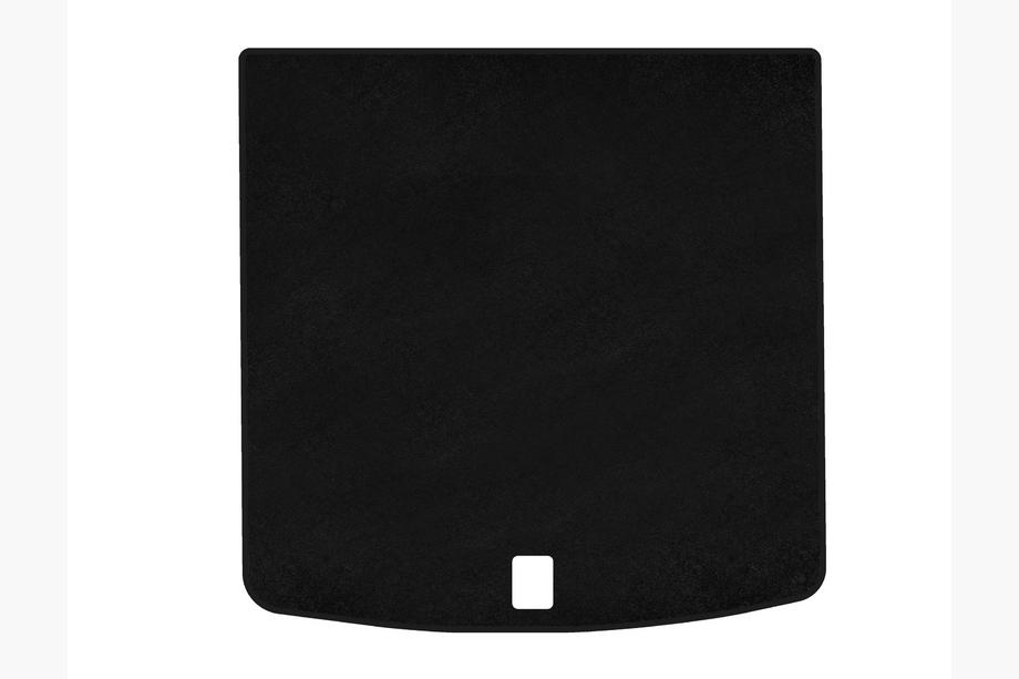 Skoda Fabia 2000–2007 Premium stoffen kofferbakmat (SD, Zwart) Image