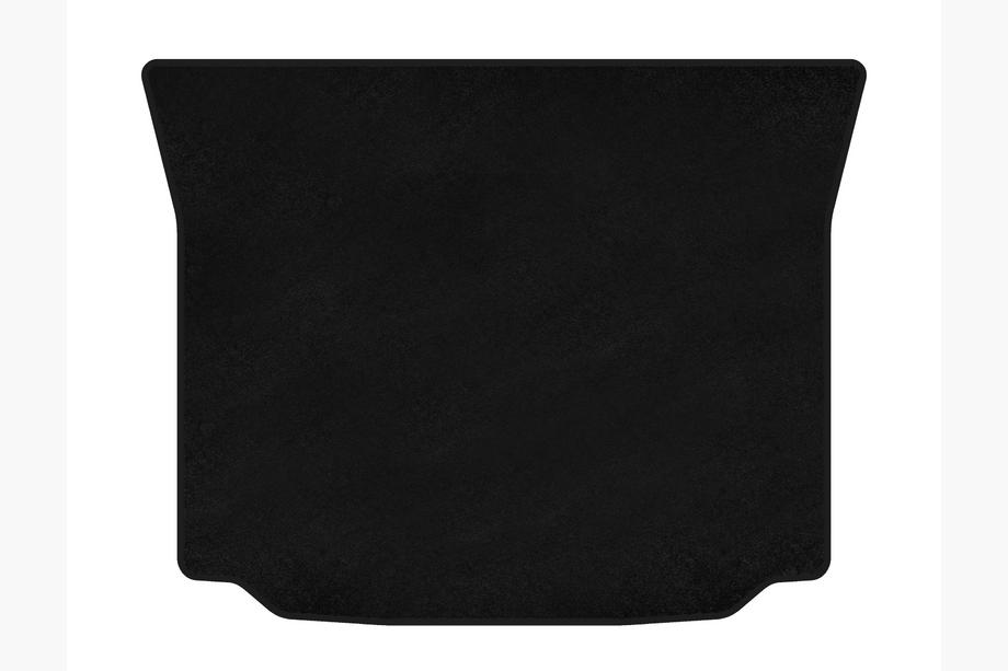 Skoda Roomster 2006–2015 Premium textiele kofferbakmat (Zwart) Image