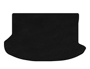 Subaru Impreza 2007–2011 Premium textiele kofferbakmat (HB, zwart) foto 1