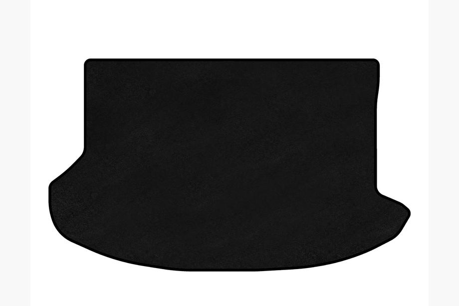 Subaru Impreza 2007–2011 Premium textiele kofferbakmat (HB, zwart) Image