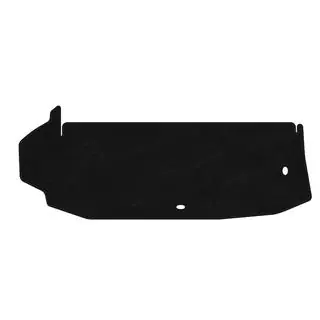 Premium textiele kofferbakmat (tot 3e zitrij, zonder subwoofer, 7-persoons, zwart)