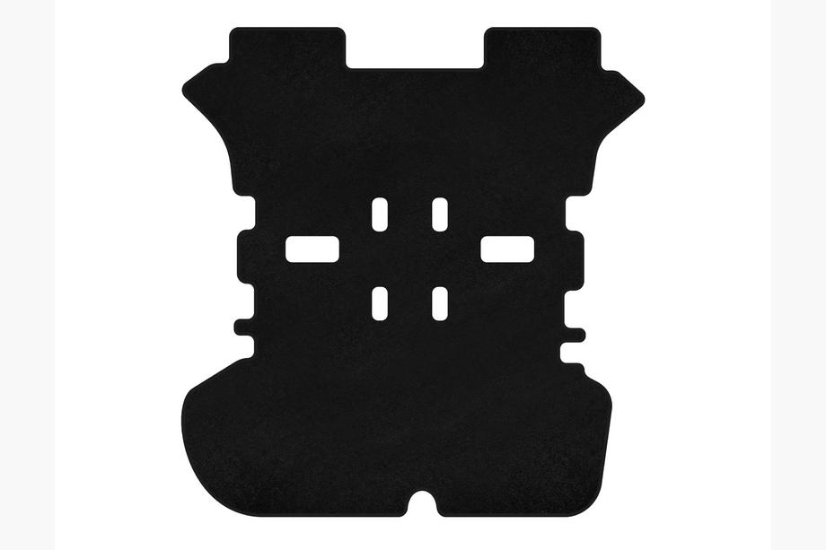 Toyota Previa 2000–2006 Premium textiele kofferbakmat (Zwart) Image