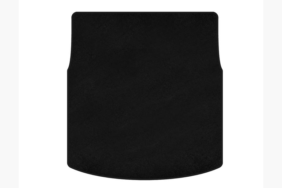 Volkswagen Phaeton 2002–2016 Premium textiele kofferbakmat (SD, Korte wielbasis, Zwart) Foto 1