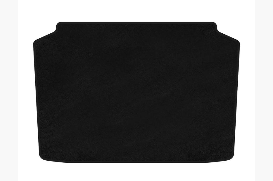 Volkswagen Polo 2001–2009 Premium textiele kofferbakmat (HB, 3/5-deurs, zwart) Foto 1