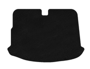 Volkswagen Scirocco 2008–2017 Premium textiele kofferbakmat (HB, 3-deurs, zwart) foto 1