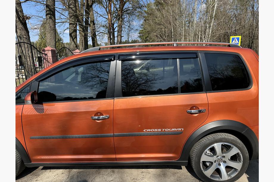 Volkswagen Touran 2003–2010 Deurgreep covers (set 4 stuks, RVS) Foto 3
