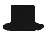 BMW 3 Serie E46 1998–2006 Premium textiele kofferbakmat (HB, zwart) foto 1