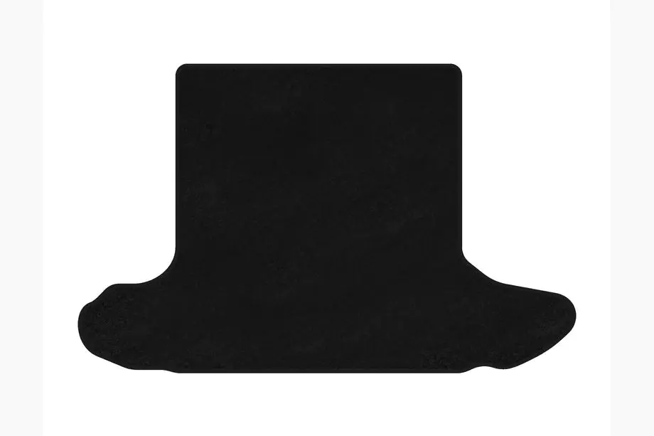 BMW 3 Serie E46 1998–2006 Premium textiele kofferbakmat (HB, zwart) Image