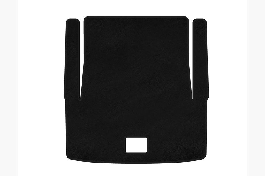 BMW 3-serie E90/E91 2005–2011 Textiele kofferbakmat Premium V-1 (Voor E90, Zwart) Foto 1