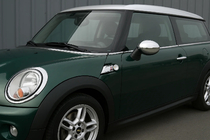 Mini Clubman R55/R56 2007–2014 RVS chromen spiegelkappen 2007-2014 (set 2 stuks) foto 3