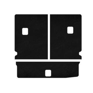 Textiele kofferbakmat Premium V-1 (Zwart)