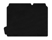 Citroen C-4 2010–2018 Premium textiele kofferbakmat (HB, zwart) foto 1