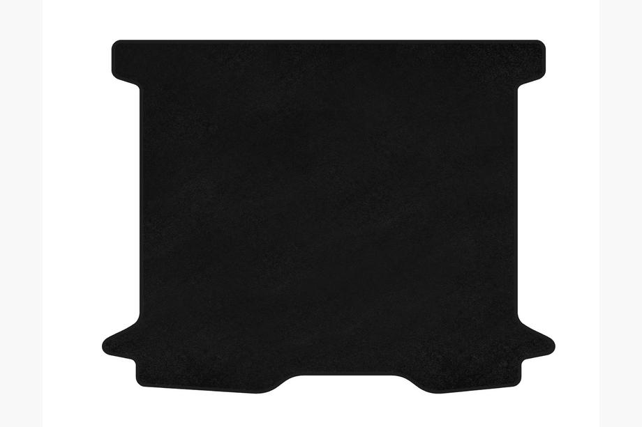 Dacia Dokker 2013–2022 Premium textiele kofferbakmat (Zwart) Image