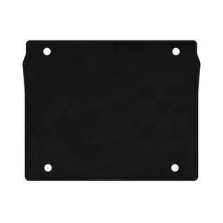 Premium stoffen kofferbakmat (5-zits/korte wielbasis, zwart)
