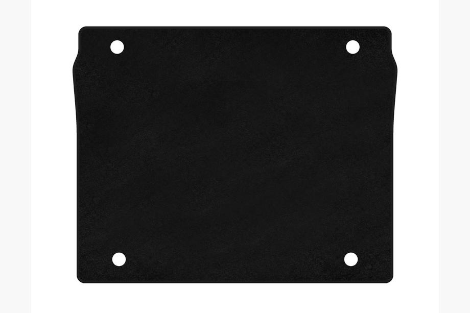 Fiat Doblo II 2010–2022 Premium stoffen kofferbakmat (5-zits/korte wielbasis, zwart) Foto 1