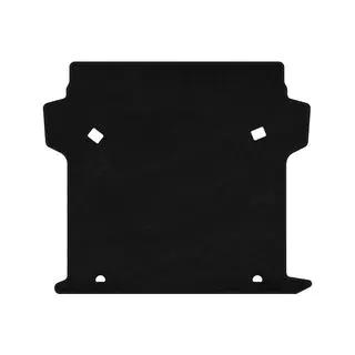 Premium textiele kofferbakmat (Zwart)
