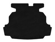 Geely Emgrand EC7 2009– Premium stoffen kofferbakmat (SD, Zwart) foto 1
