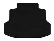 Honda Civic Sedan VII 2001–2006 Premium stoffen kofferbakmat (SD, Zwart) foto 1
