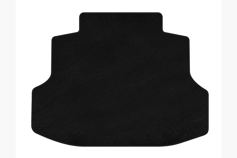 Honda Civic Sedan VII 2001–2006 Premium stoffen kofferbakmat (SD, Zwart) Image