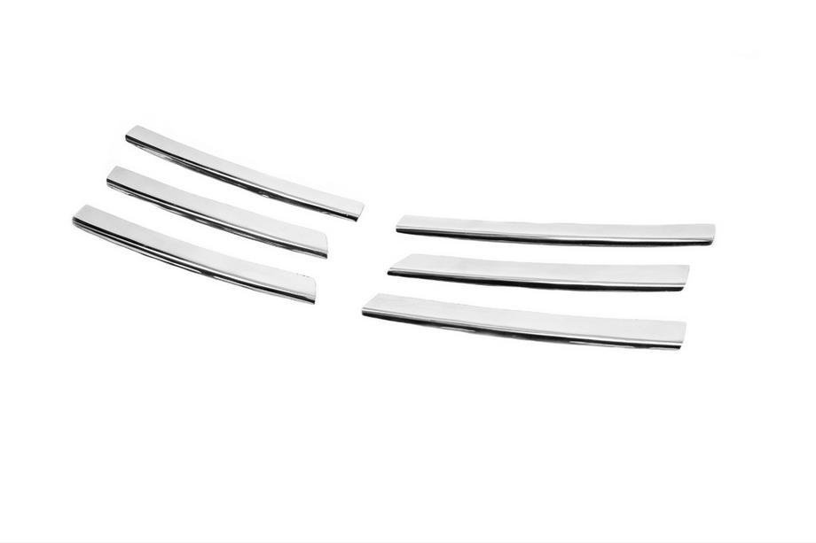 Volkswagen Touran 2003–2010 RVS sierlijsten voor grille (6-delig) Foto 3