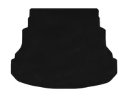 Hyundai Genesis DH 2013–2016 Premium textiele kofferbakmat (Coupé, Zwart) foto 1