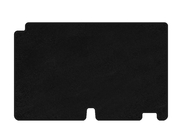 Mercedes A-klasse W168 1997–2004 Textiele kofferbakmat Premium (HB, 5-deurs, zwart) foto 1