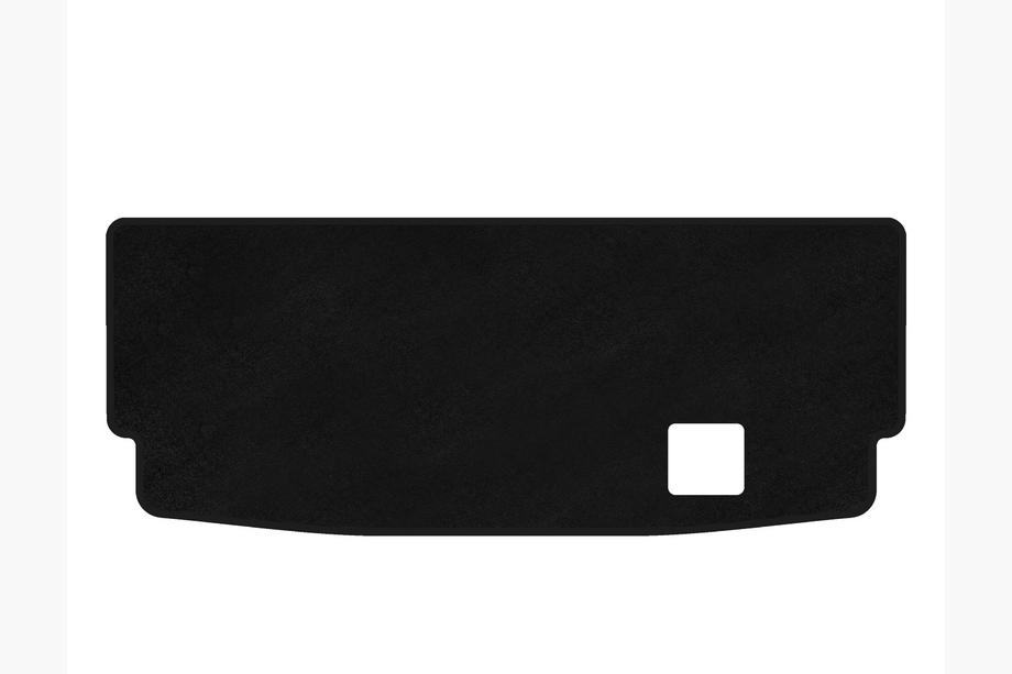 Mercedes GL-klasse X164 2006–2012 Premium textielen kofferbakmat (7-zitter met 3e zitrij in gebruik, zwart) Image