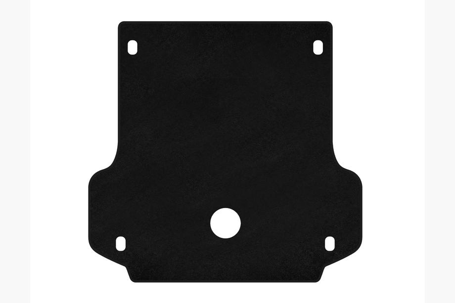 Mitsubishi Pajero Sport 2008–2015 Textiele kofferbakmat Premium (2008-2013, Zwart) Image