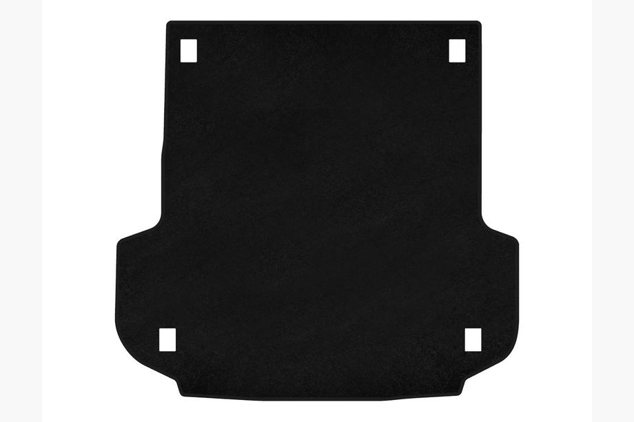 Mitsubishi Pajero Sport 2015– Premium textiele kofferbakmat (Zwart) Image