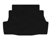Nissan Almera B10 Classic 2006–2012 Premium stoffen kofferbakmat (SD, Zwart) foto 1
