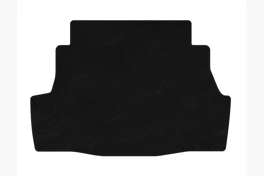 Nissan Almera B10 Classic 2006–2012 Premium stoffen kofferbakmat (SD, Zwart) Image