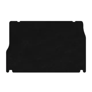 Premium textiele kofferbakmat (Zwart)
