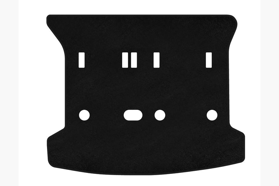 Peugeot 307 2001–2008 Premium textiele kofferbakmat (SW, zwart) Image