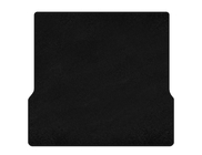 Renault Logan II 2013–2022 Premium stoffen kofferbakmat (SD, Zwart) foto 1