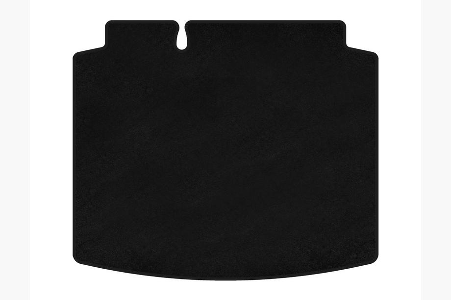 Seat Leon 2005–2012 Textiele kofferbakmat Premium (HB, 5-deurs, zwart) Foto 1
