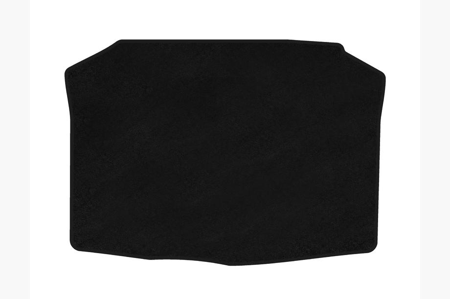 Skoda Fabia 2000–2007 Premium textiele kofferbakmat (HB, zwart) Image