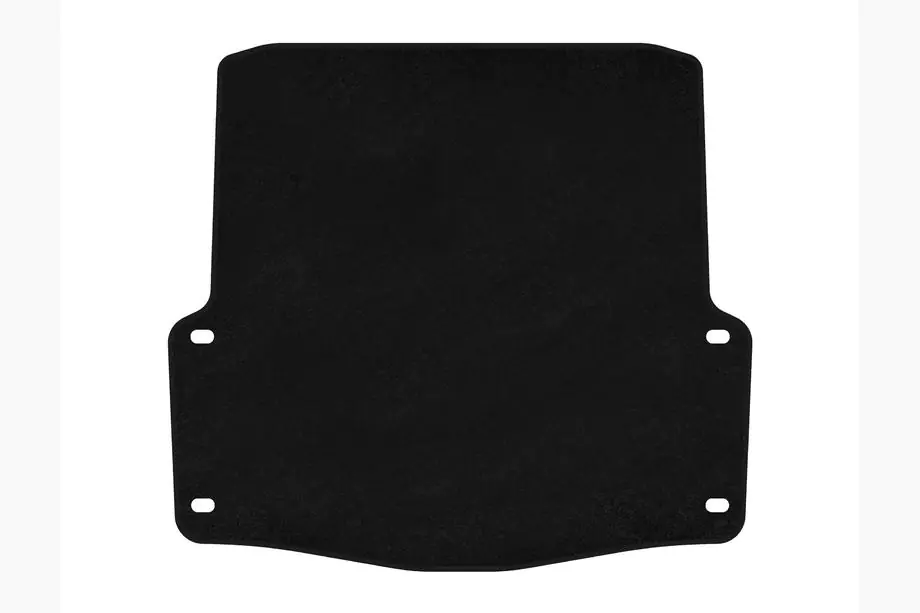 Skoda Octavia II A5 2006–2010 Premium textiele kofferbakmat (SW, zwart) Image