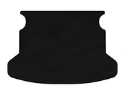 Toyota Corolla 2002–2007 Premium stoffen kofferbakmat (SD, Zwart) foto 1