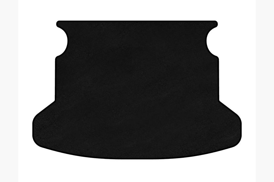 Toyota Corolla 2002–2007 Premium stoffen kofferbakmat (SD, Zwart) Image
