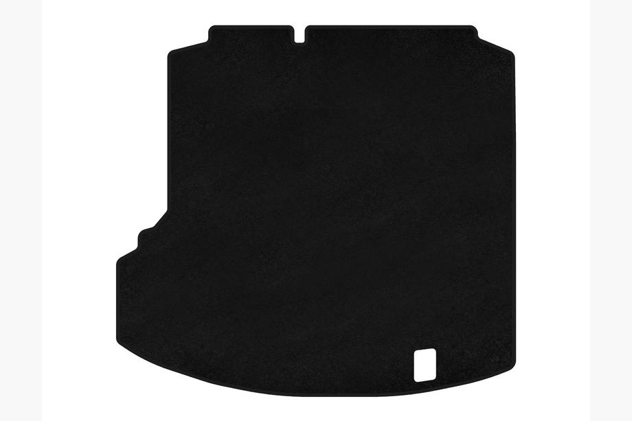 Volkswagen Jetta 2006–2011 Premium stoffen kofferbakmat (SD, Zwart) Foto 1