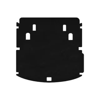 Textiele kofferbakmat Premium V-1 (Zwart)